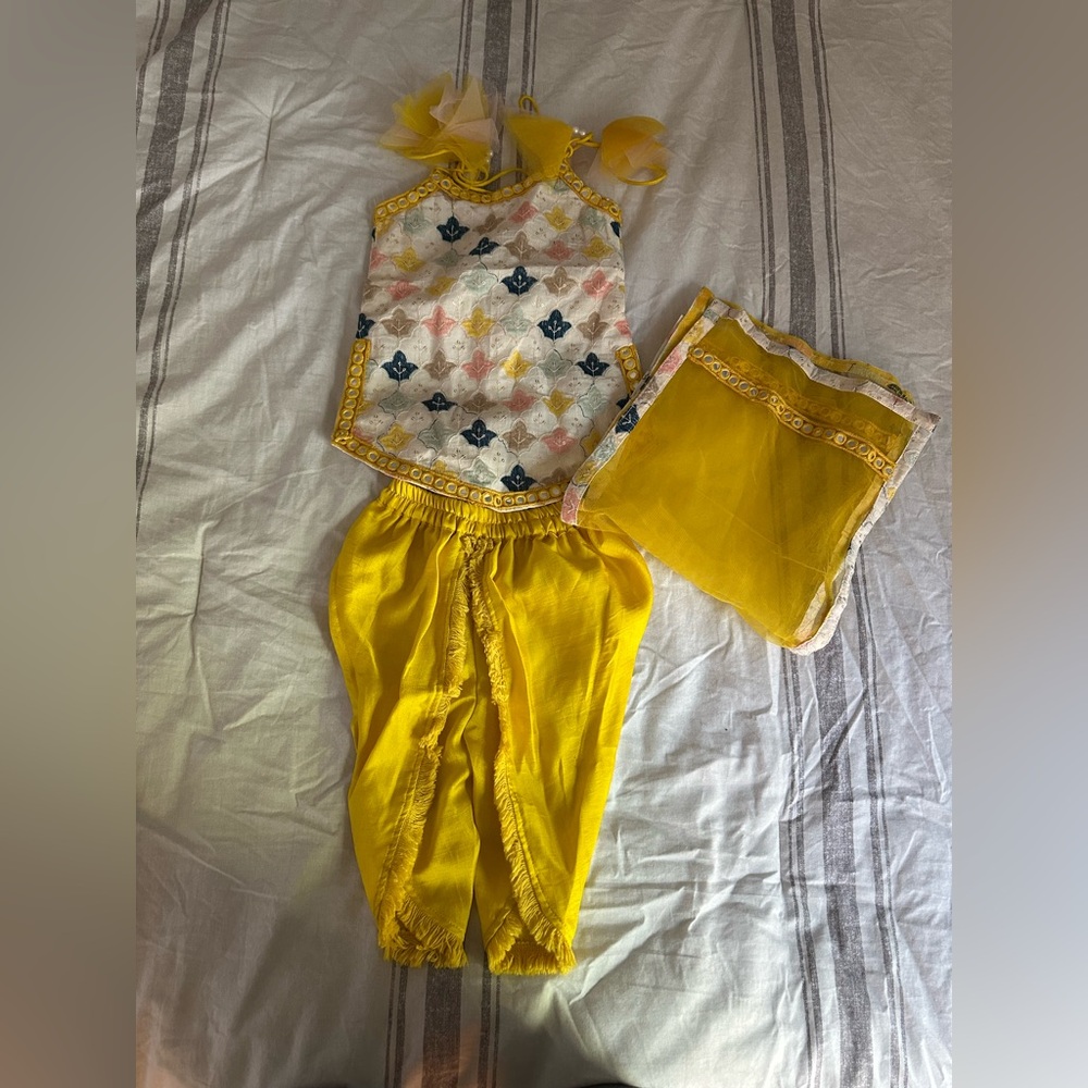 Baby Indian Dhoti Outfit